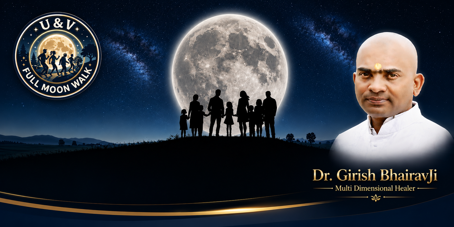 U & V FULL MOON WALK